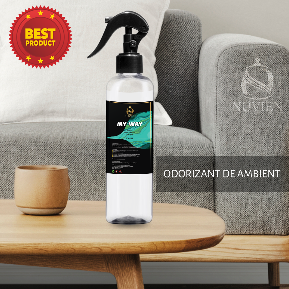 Odorizant 3 în 1 auto, tesaturi și ambient aroma de lux inspirata din My Way, 200ml