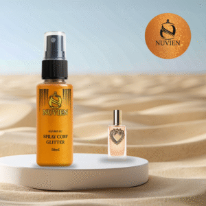 Spray de corp cu sclipici, Nuvien, 50ml – 146, inspirat din Devotion - Dolce&Gabbana