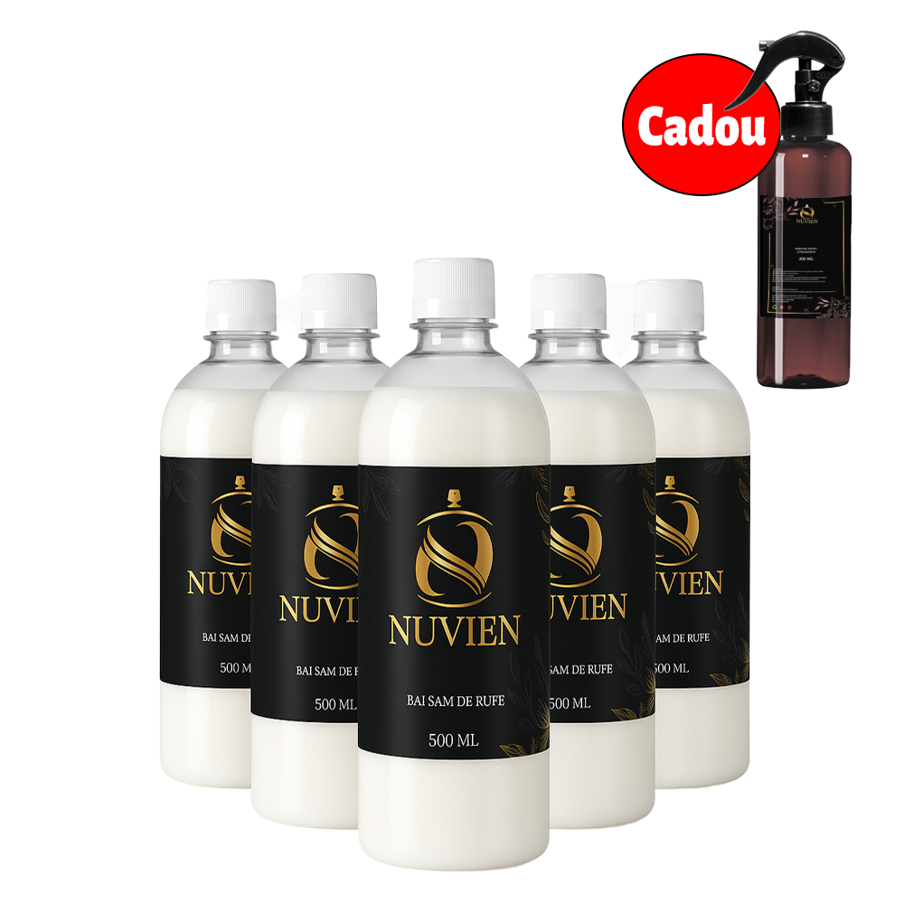 Pachet promotional 5x balsamuri 500ml arome de lux, + parfum rufe 200 ml cadou