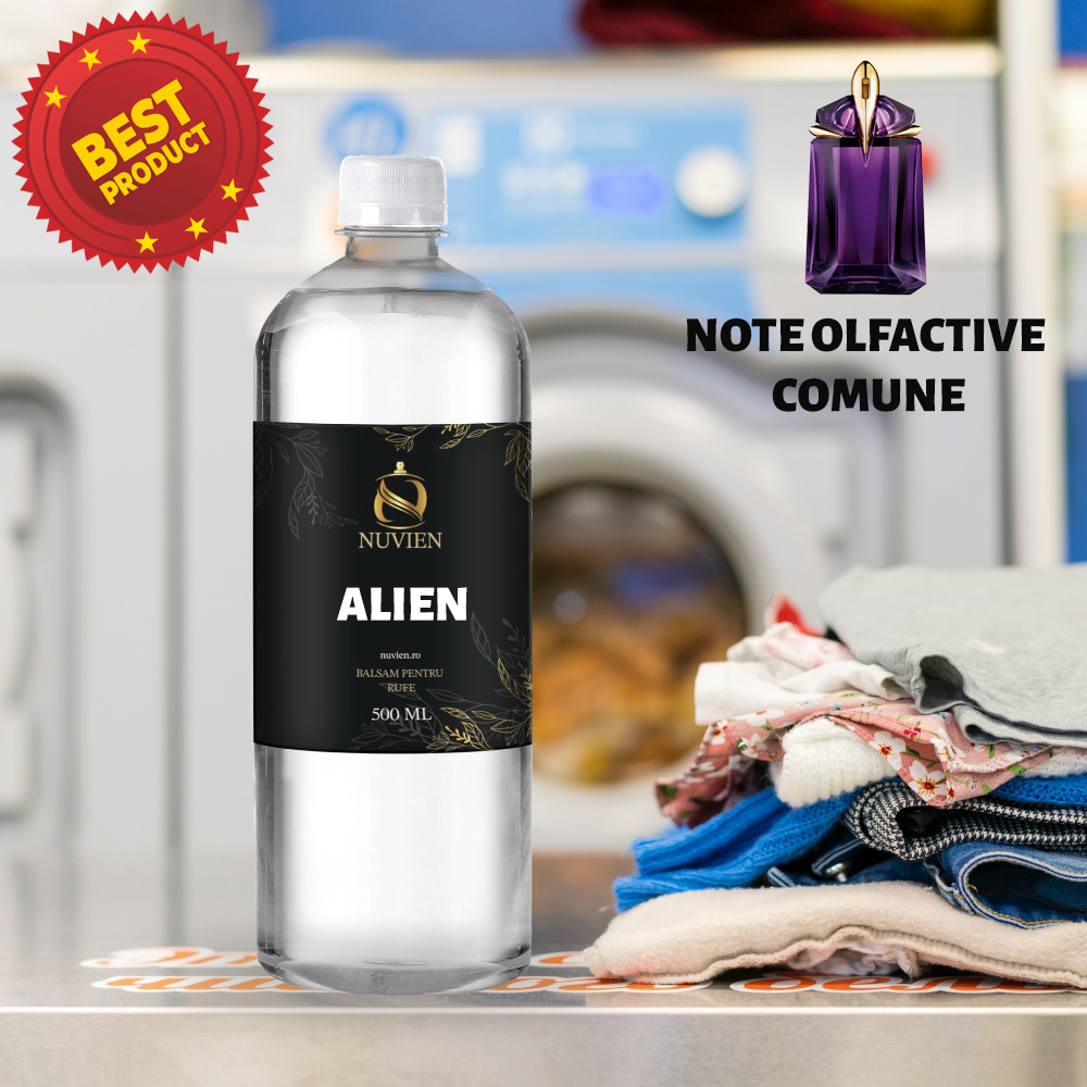 Balsam concentrat pentru Rufe, 500ml, aroma inspirata din Alien - Thierry Mugler