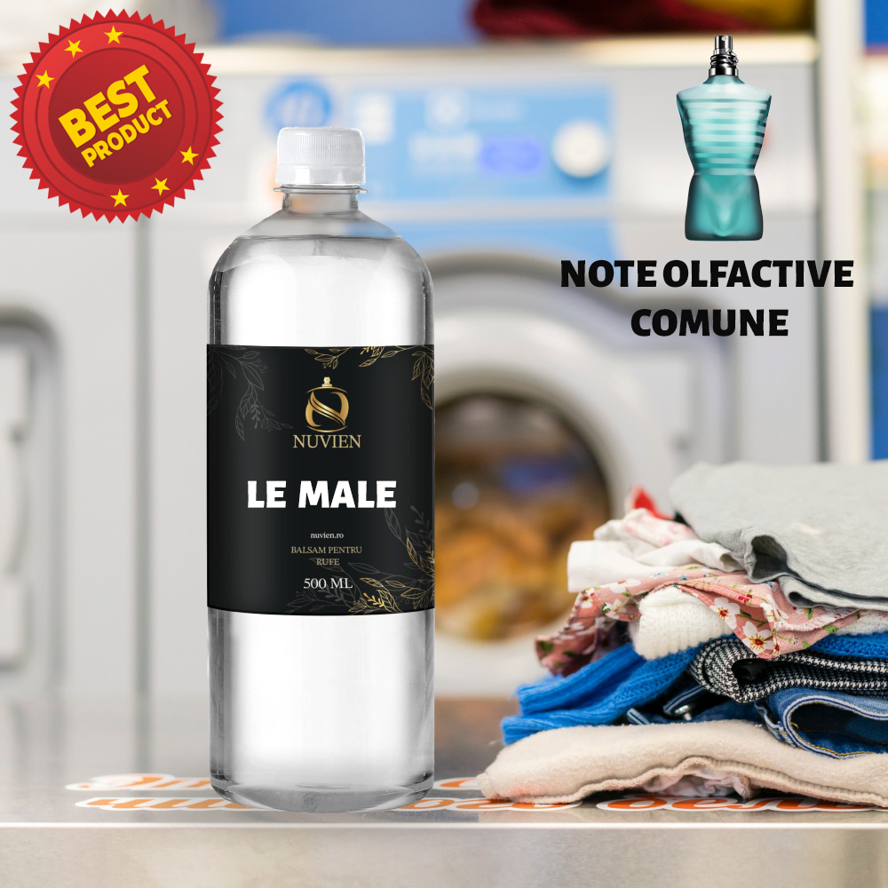 Balsam concentrat pentru Rufe, 500ml, aroma inspirata din Le Male - Jean Paul Gaultier