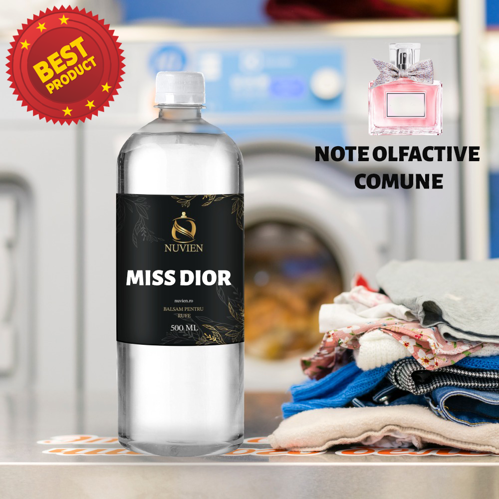 Balsam concentrat pentru Rufe, 500ml, aroma inspirata din Miss Dior - Dior