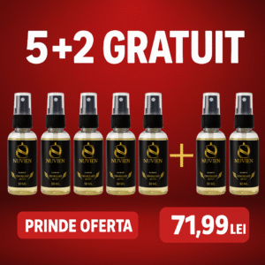Pachet promotional 5+2 odorizante auto 50ml, mirosuri de lux inspirate din branduri de renume