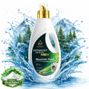 Detergent lichid Nuvien Mountain Fresh 2L cu bicarbonat